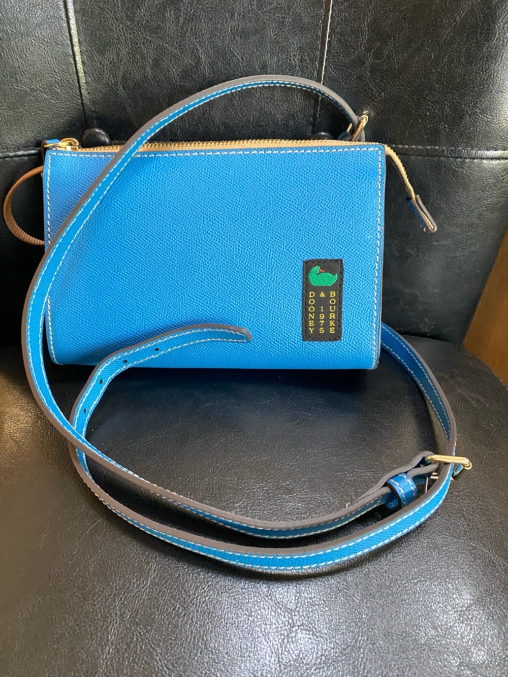 NWTDooney & Bourke Alpine Janine Crossbody 20 French blue